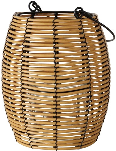 Boltze Home portavelas decoración plástico Ø15xH18cm multicolor
