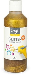 Creall pintura con purpurina dorada - 250ml pintura creativa infantil