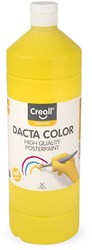 Creall pintura témpera amarilla - Dacta Color 1000ml pintura creativa