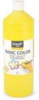 Creall pintura témpera amarilla 1 litro - pintura escolar para niños y adultos
