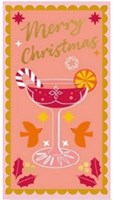 Duni servilletas cóctel navideño 33x40cm decoración mesa papel