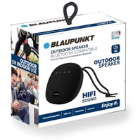 Altavoz bluetooth negro 5W altavoz portátil inalámbrico impermeable