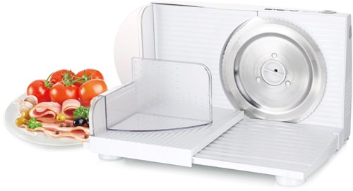 Emerio Cortadora - Cortadora eléctrica de alimentos 100W cuchilla de acero inoxidable grosor ajustable-2