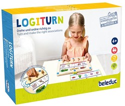 Beleduc juego educativo LogiTurn - juego de lógica colorido para niños
