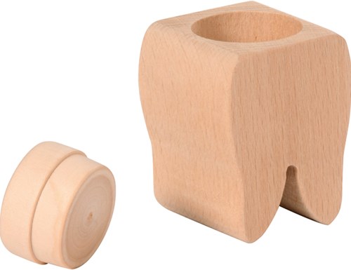 Eduplay caja de dientes madera multicolor - caja recuerdo dientes de leche