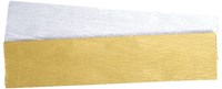 Papel crepé plateado papel creativo decoración 250x50 cm