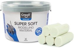Creall plastilina blanca - arcilla super suave cubo 1750 gramos