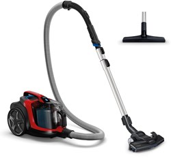 Philips aspiradora PowerPro Expert sin bolsa 900W roja filtro antialergias