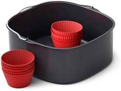 Philips set de horneado Airfryer XXL accesorio con moldes para muffins 2,5L
