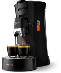 Philips cafetera de monodosis Senseo Select deep black - 0,9L