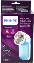 Philips quitapelusas ropa GC026/00 - Quitapelusas eléctrico - Blanco Azul