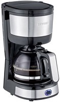 Severin cafetera compacta 4 tazas negro acero café de filtro-2