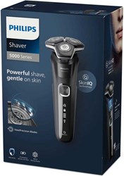 Philips afeitadora Series 5000 Wet & Dry negra recortadora de precisión