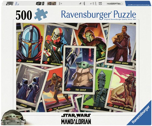 Ravensburger puzzle Star Wars The Mandalorian The Child 500 piezas película