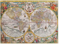 Ravensburger puzzle mapa mundial 1594 - puzzle 1500 piezas