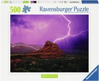 Ravensburger puzzle paisaje Pinke Gewitterstimmung 500 piezas