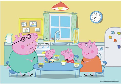 Ravensburger puzzle infantil Peppa Pig 2 x 12 piezas puzzle cartón-3