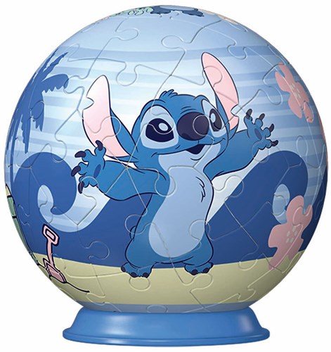 Ravensburger bola puzzle 3D Disney Stitch juguete - 54 piezas-2
