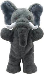 The Puppet Company elefante de peluche - marioneta de mano ECO juguete