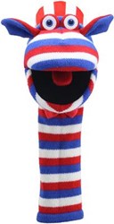 The Puppet Company marioneta de mano Sammy - Eco Sockettes - felpa reciclada