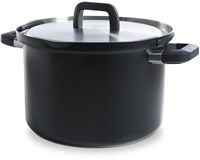 BK olla para sopa acero inoxidable Flow Cool Black 24 cm inducción negro 6,5L