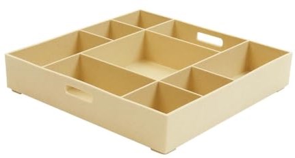 Guidecraft juguete educativo bandeja apilable para clasificar Poly+ multicolor-3