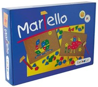 Beleduc juego de madera Martello - creatividad y formas para martillar