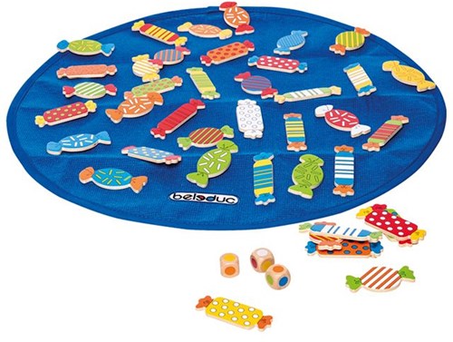 Beleduc juego infantil Candy - juego educativo de colores y reflejos-2
