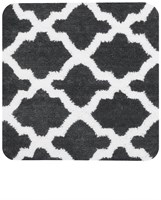 Dutch House alfombrilla bidé lujo antracita 60x60 cm - antideslizante baño