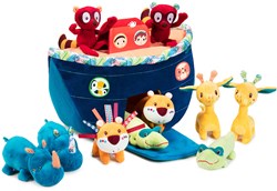 Lilliputiens - Arca de Noé juguete para niños pequeños con animales y asa