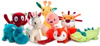 Lilliputiens peluche Alice el zorro mini figura juguete naranja-2