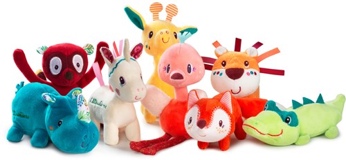 Lilliputiens peluche Alice el zorro mini figura juguete naranja-2
