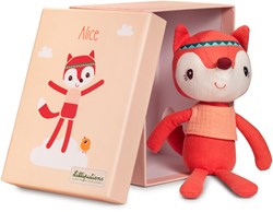 Lilliputiens - Libro de peluche eco en caja Alice
