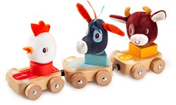 Lilliputiens - Vormensorteerder Trein Boerderij