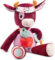 Lilliputiens vaca multi-actividades Rosalie peluche sensorial-2