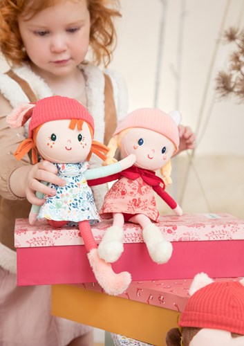 Lilliputiens - Muñeca Lena - Muñeca suave en caja de regalo - Regalo ideal para niños-2