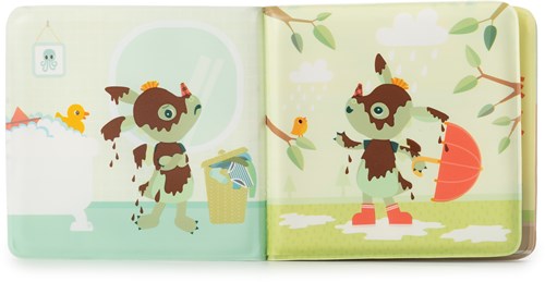 Lilliputiens libro de baño mágico Joe wash wash - juguete de baño interactivo para niños-3