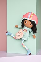 Lilliputiens muñeca Liza con patines - muñeca de tela suave - 43 cm - desde 2 años-3