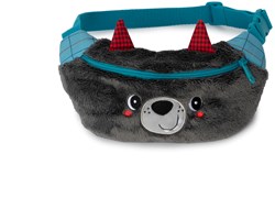 Lilliputiens riñonera Louis el Lobo - accesorio infantil alegre con correa ajustable