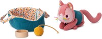 Lilliputiens peluche gato Jeanne con cesta - juguete interactivo-2