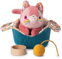 Lilliputiens peluche gato Jeanne con cesta - juguete interactivo