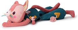 Lilliputiens - Gato de descubrimiento Jeanne peluche con actividades - juguete sensorial