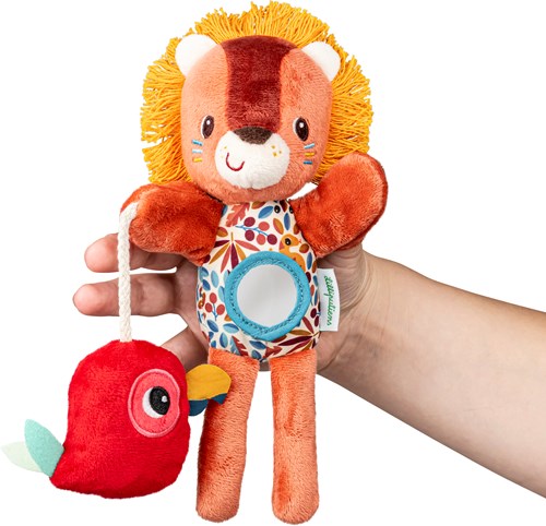 Lilliputiens - Marioneta de actividades Jack el león - Peluche con actividades para bebés y niños pequeños-2