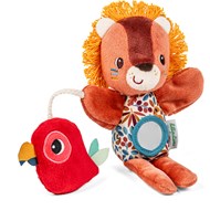 Lilliputiens - Marioneta de actividades Jack el león - Peluche con actividades para bebés y niños pequeños
