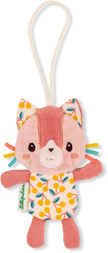 Lilliputiens etiqueta de equipaje - accesorio infantil Jeanne la Gata rosa