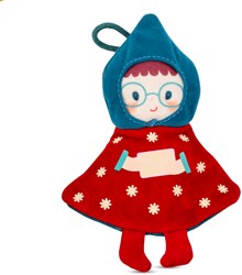 Lilliputiens elfo de Navidad decoración de tela reversible glow-in-the-dark