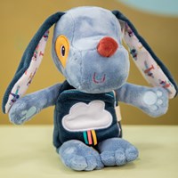 Lilliputiens peluche Jules el Perro con glow-in-the-dark y libro de tela-2