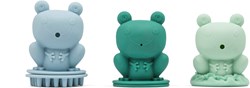 Lilliputiens juguetes de baño ranas - set de 3 divertidos amigos de baño