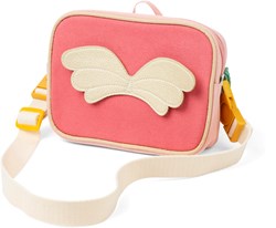 Lilliputiens bolso infantil rosa con alas doradas - riñonera bandolera