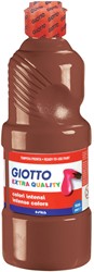 Giotto Plakkaatverf 500ml giotto tempera bruin